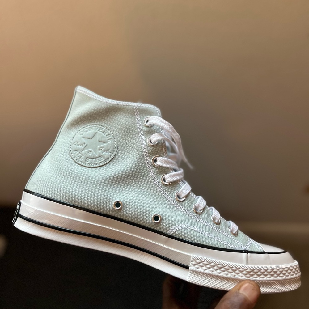Converse High Top Sneakers in Pale Mint